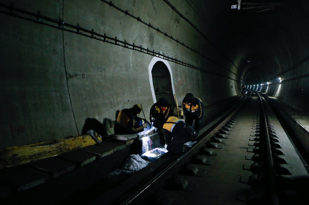 蒲城铁路运营隧道病害现状